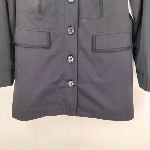 ダックスロンドン DAKS LONDON ライナー付き スタンドカラー ナイロントレンチコート レディース JPN:38