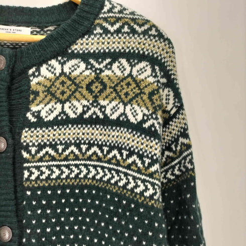 フリークスストア FREAKS STORE 23AW ノルディック コンチョ カーディガン レディース FREE