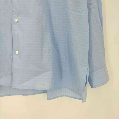 ナイスネス NICENESS ROMEO ロメオ デッドストック ライトブルーパターンドシャツ メンズ import:L