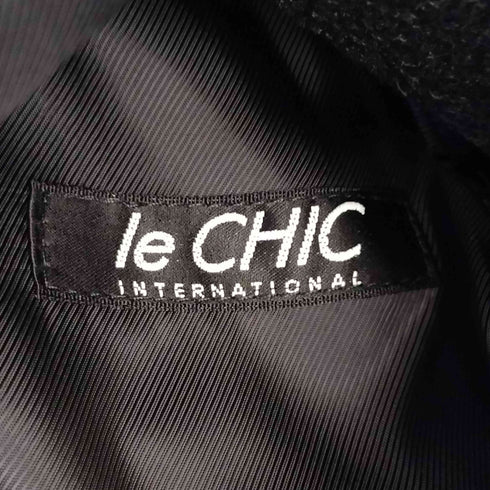 ルシック Le Chic カシミヤ100 ステンカラーコート メンズ import:L