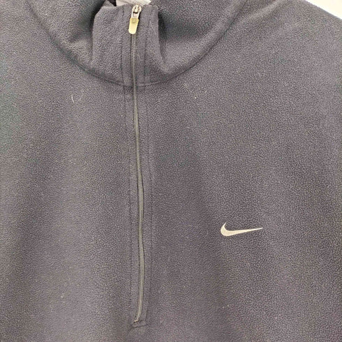 ナイキ NIKE 00s THERMA-FIT ハーフジップ フリース スウェット メンズ import:L