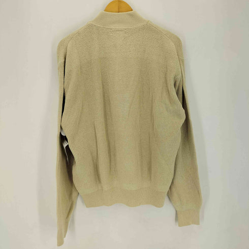 エルエルビーン L.L.Bean 80s USA製 ヘンリーネック コットン長袖ニットセーター メンズ import:L