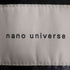 ナノユニバース NANO universe フェイクレザー ベルテッド ジャケット レディース JPN:S