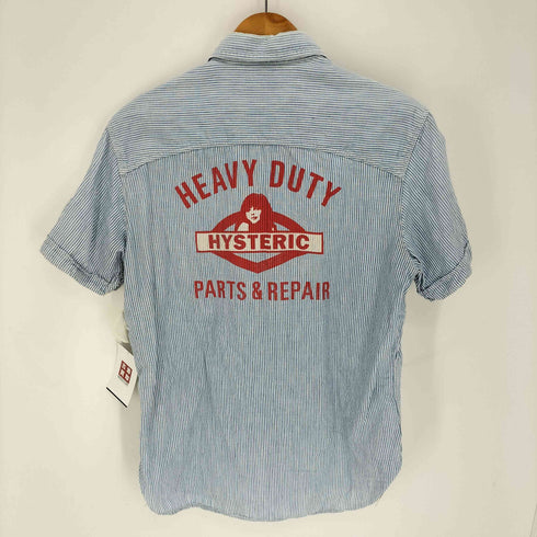ヒステリックグラマー HYSTERIC GLAMOUR 16SS HEAVY DUTY pt 半袖ワークシャツ メンズ JPN:M