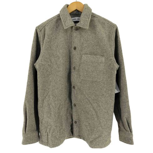 Samsøe Samsøe サムソーサムソー Sadamon JJ overshirt ウール シャツ ジャケット レディース M