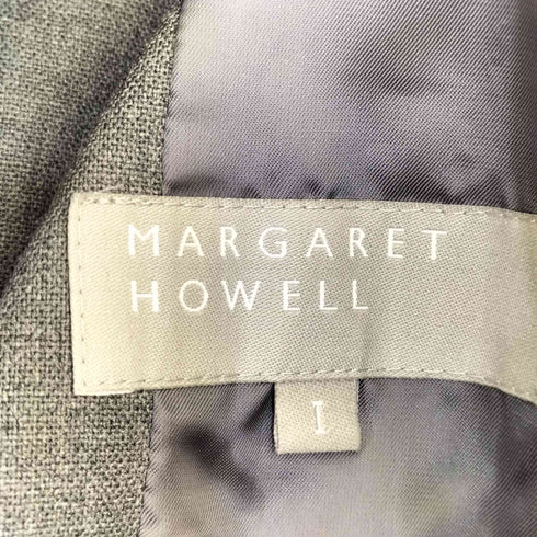 マーガレットハウエル MARGARET HOWELL ウール 1B テーラードジャケット レディース 1