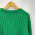ザラ ZARA Vネック ケーブル ニット セーター レディース import:S