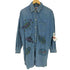 ヒステリックグラマー HYSTERIC GLAMOUR 21SS COMIC LOGO ロングデニムシャツ メンズ FREE