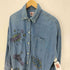 ヒステリックグラマー HYSTERIC GLAMOUR 21SS COMIC LOGO ロングデニムシャツ メンズ FREE