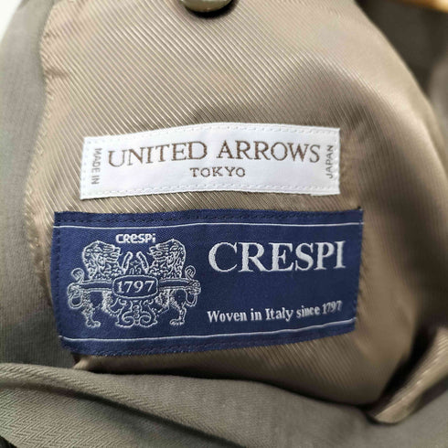 ユナイテッドアローズ UNITED ARROWS ウール100 ヘリンボーン 背抜き 2B テーラードジャケット メンズ JPN:48