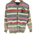 ヒステリックグラマー HYSTERIC GLAMOUR original blues ヒスガール 両面プリント マルチカラーボーダー ニット ジップアップパーカー Y2K メンズ JPN:M