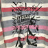 ヒステリックグラマー HYSTERIC GLAMOUR original blues ヒスガール 両面プリント マルチカラーボーダー ニット ジップアップパーカー Y2K メンズ JPN:M