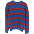 リプレイ REPLAY Wool Blend Brushed Effec ボーダー クルーネック ニット メンズ import:M