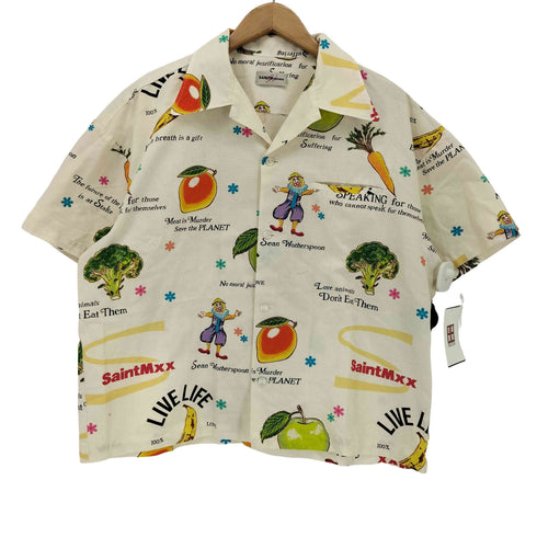 セントマイケル SAINT MICHAEL 26SS OPEN COLLAR SHIRT オープンカラーシャツ メンズ import:M