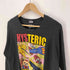 ヒステリックグラマー HYSTERIC GLAMOUR 17SS FRANK KOZIK コラボ PIZZA L/S プリントプルオーバー メンズ JPN:M