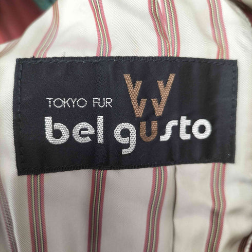 bel gusto レザー ステンカラーコート レディース JPN:M