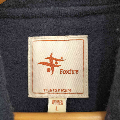 フォックスファイヤー foxfire ショールカラー ウールフリースジャケット レディース import:L