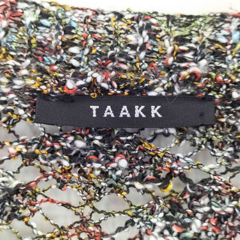 ターク TAAKK MULTI-COLORED KNIT CARDIGAN マルチカラーニットカーディガン メンズ 2