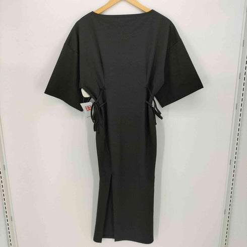 FICTION TOKYO Logo Embroidery Back Slit T One-Piece ロゴ刺繍 バックスリットT ワンピース レディース FREE
