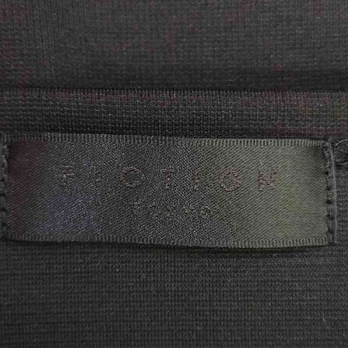 FICTION TOKYO Logo Embroidery Back Slit T One-Piece ロゴ刺繍 バックスリットT ワンピース レディース FREE