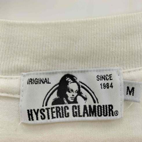 ヒステリックグラマー HYSTERIC GLAMOUR ELECTRIC LADY L/S クルーネック Tシャツ メンズ JPN:M