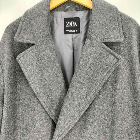 ザラ ZARA SOFT OVERSIZED COAT チェスターコート レディース import:XL