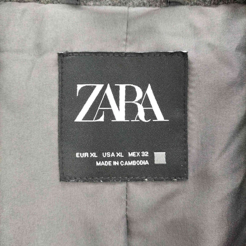 ザラ ZARA SOFT OVERSIZED COAT チェスターコート レディース import:XL