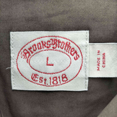 ブルックスブラザーズ BROOKS BROTHERS チェック ボタンダウンシャツ メンズ import:L