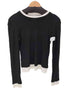 HALO LUU レイヤード デザイン カットソー ロンT レディース import:M