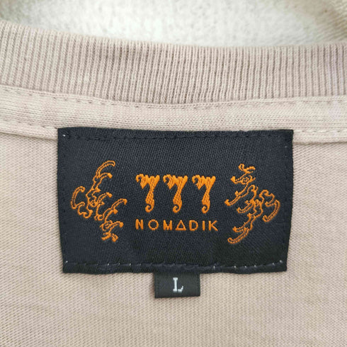 NOMADIK 777 ノマディック 両面プリント 半袖Tシャツ メンズ import:L