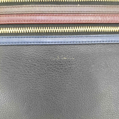 ポールスミス Paul Smith シグネチャージップストライプ レザートートバッグ メンズ