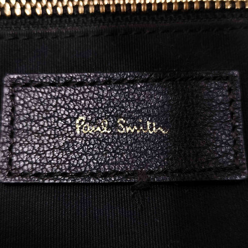 ポールスミス Paul Smith シグネチャージップストライプ レザートートバッグ メンズ