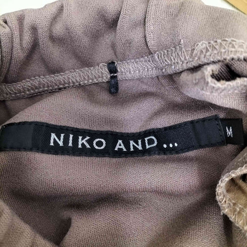 ニコアンド niko and... ジャージートラックパンツ レディース M