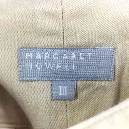 マーガレットハウエル MARGARET HOWELL 1タック コットン チノパンツ メンズ 3