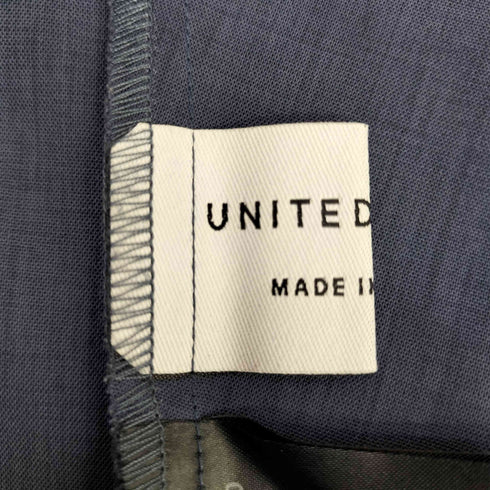 ユナイテッドトウキョウ UNITED TOKYO 23SS ウォッシャブル フロントオーバーラップト ブラウス レディース FREE
