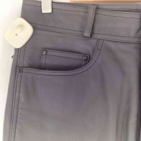 ルーキーレザー Rookie Leather カウレザー 5ポケットパンツ シボ メンズ JPN:L