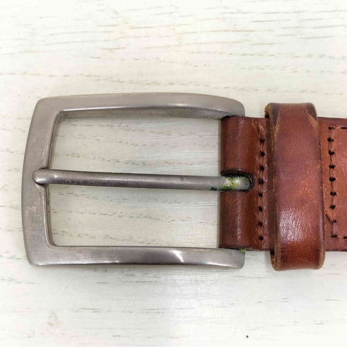 anderson's 編込み メッシュ レザーベルト メンズ