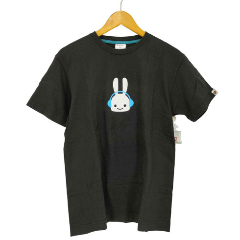 キューン CUNE ヘッドホン ウサギ 半袖 Tシャツ メンズ JPN:M