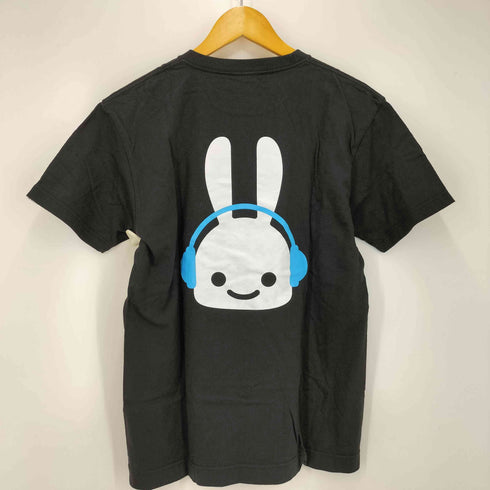 キューン CUNE ヘッドホン ウサギ 半袖 Tシャツ メンズ JPN:M