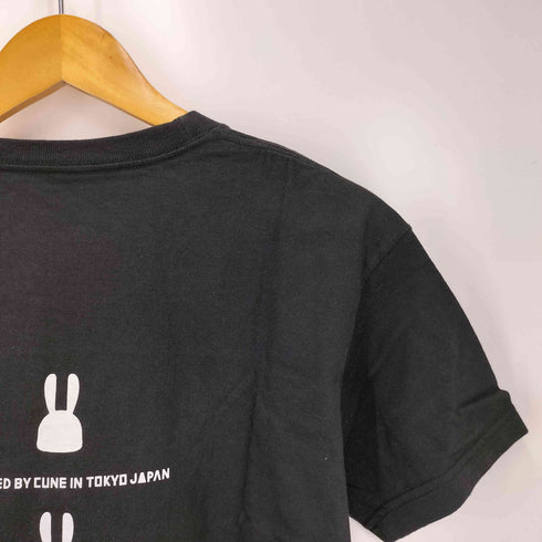 キューン CUNE ハンバーガー ウサギ 半袖 Tシャツ メンズ JPN:M