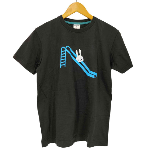 キューン CUNE 滑り台 ウサギ 半袖 Tシャツ メンズ JPN:M