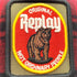 リプレイ REPLAY ウールチェック パッチ キャップ メンズ UNIC