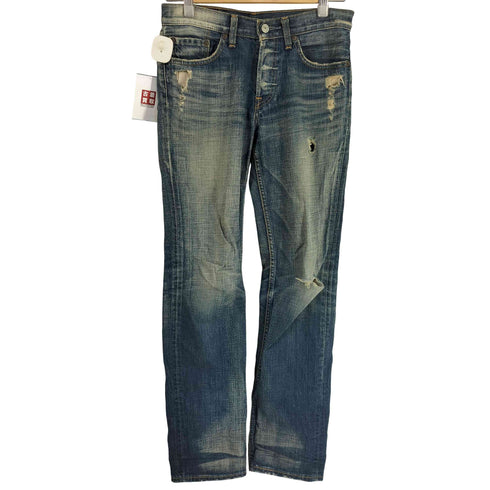 リーバイス Levis 00S 501 ボタン裏359刻印 ボタンフライ デニムパンツ ボロ レディース 28