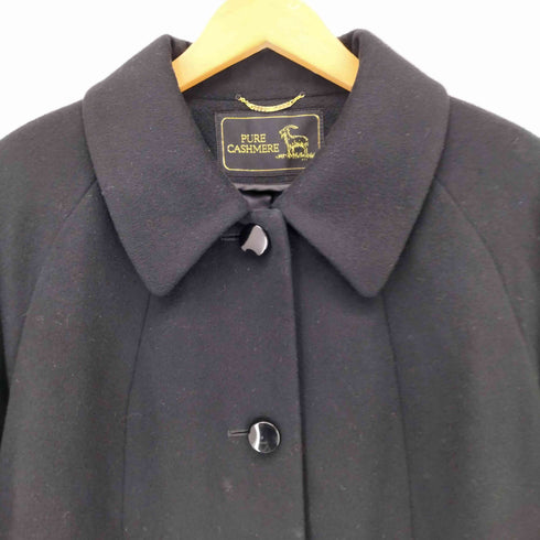 ピュアカシミヤ pure cashmere ピュアカシミヤ100% ステンカラーコート レディース JPN:9号