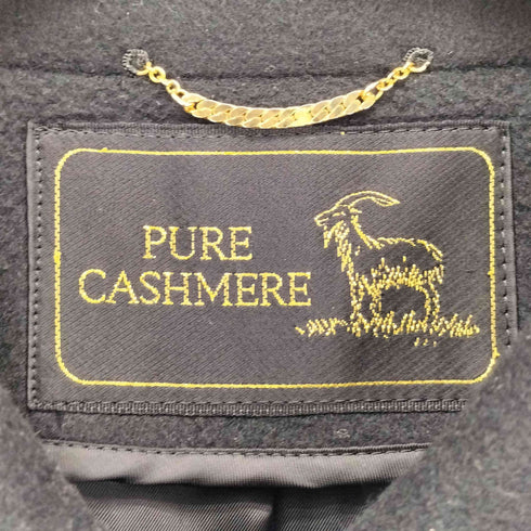 ピュアカシミヤ pure cashmere ピュアカシミヤ100% ステンカラーコート レディース JPN:9号
