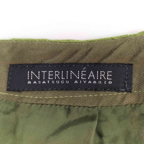 INTERLINEAIRE フラワーデザインジャガードスカート レディース