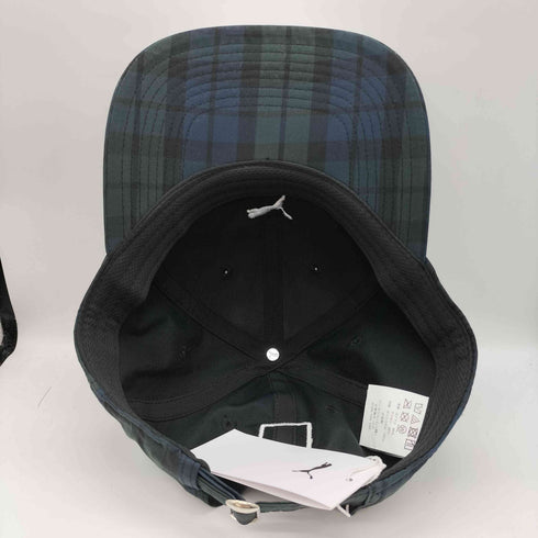 プーマ PUMA ×renoma golf RXP ブラックウォッチ ロゴ キャップ メンズ 56-59cm