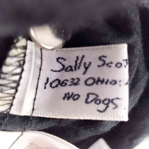 サリースコット Sally Scott 総柄 ジャガード 長袖 ノーカラー ブラウス レディース 9R