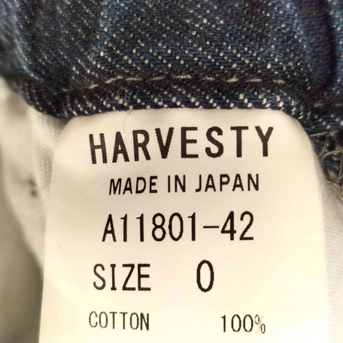 ハーベスティ HARVESTY 10ozデニムサーカスパンツ/ワンウォッシュ レディース JPN:0