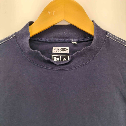 アディダス adidas 00S 万国旗タグ CLIMALITE パフォーマンスロゴ ハイネックTシャツ メンズ JPN:L